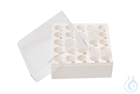 Cryo-Box für 5 ml Reaktionsgefäße. PC. 25 Plätze. VE=4. LABSOLUTE®  VE=4...