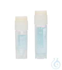 Cryo-Röhrchen 1.2 ml. Außengewinde. Standring. steril. 1.2 ml. VE=500....