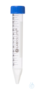 Zentrifugenröhrchen 15 ml. PP. unsteril. unterverpackt in Beuteln mit 25...