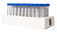 Zentrifugenröhrchen 15 ml. PP. steril. unterverpackt  in Racks mit 50 Stück....