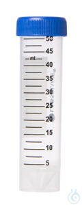 Zentrifugenröhrchen mit Stehrand 50  ml. PP.  unsteril. unterverpackt in...