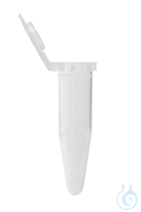 Reaktionsgefäße 1.5 ml. mit Flip Deckel. klar. frei von DNase. RNase und...