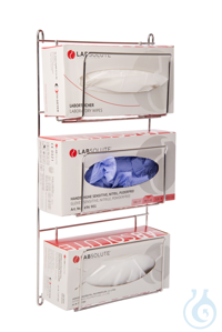 Handschuhhalterung für drei Boxen. BxTxH: 245x100x480 mm. mit...