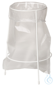 Ständer für Vernichtungsbeutel. PE. Ø 160. H 250 mm. VE=1. LABSOLUTE®  VE=1...