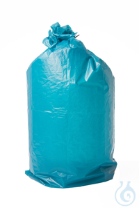 Müllsäcke 70 l Typ 60. LDPE. 575 x 1000 x 0.035 mm. blau. VE=25. LABSOLUTE®...