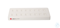 Küvettenständer. PP. 16 Positionen. 210 x 70 x 35 mm. für...