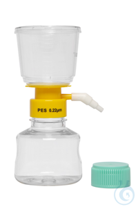 Filtrationseinheit. komplett . PES-Membran. 0.2 µm. 250 ml. VE=12. LABSOLUTE®...