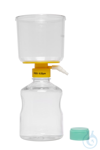 Filtrationseinheit. komplett . PES-Membran. 0.2 µm. 1000 ml. VE=12....