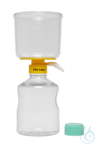 Filtrationseinheit. komplett . PES-Membran. 0.45 µm. 1000 ml. VE=12....