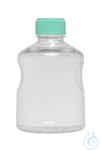 Filtratflasche mit Kappe 1000 ml. VE=24. LABSOLUTE®  VE=24 Stück...