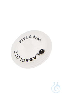 Spritzenvorsatzfilter PTFE Membran. Durchmesser 25 mm. Porengröße 0.45 µm....