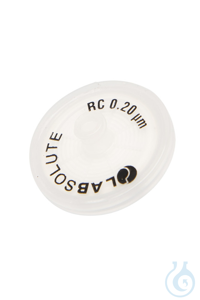 Spritzenvorsatzfilter RC Membran, Durchmesser 25 mm, Porengröße 0,20 µm,...