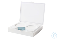 Cellulose Actetat Membranfilter. weiß. Ø 47 mm. Porengröße 0.22 µm. VE=100...