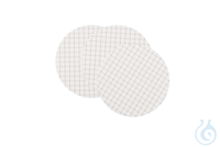 Nitrocellulose Membranfilter. weiß. schwarzes Gitternetz. Ø 50 mm. Porengröße...