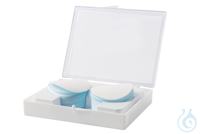 Regenerierte Cellulose Membranfilter. weiß. Ø 47 mm. Porengröße 0.22 µm....