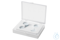 Polycarbonat Track Etched Membranfilter. weiß. Ø 25 mm. Porengröße 0.45 µm....