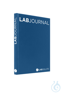 Laborjournal LABJOURNAL, 200 Seiten, kariert, blau, säurefreie Seiten, VE=1...