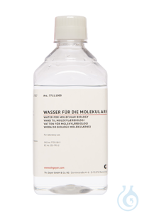 Wasser für die Molekularbiologie. steril. frei  von DNasen. RNasen und...
