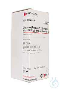Glycerin für die Mikrobiologie und Molekularbiologie (Propan-1.2.3-triol) für...