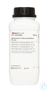 Sabouraud 2 % Glucose Bouillon Ph. Eur.  VE=500 g Sabouraud 2 % Glucose...