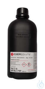 Salzsäure 4 mol/l (4.0 N) zertifiziert nach ISO  17025  VE=2.5 l Salzsäure 4...