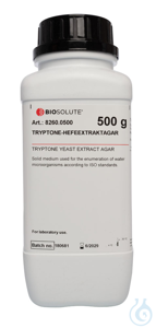 Hefeextrakt Agar (Trypton Hefeextrakt Agar.  Wasser Plate Count Agar)...