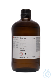 Salzsäure z. A. (min. 37.0 %)  VE=2.5 l Salzsäure z. A. (min. 37.0 %)  VE=2.5 l