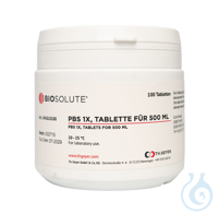 PBS 1X. pH 7.4. Tabletten für 500 ml (phosphatgepufferte Salzlösung)  VE=100...