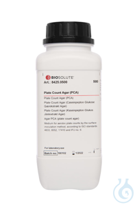 Plate Count Agar (PCA). Pulver für festes  Medium zur Keimzahlbestimmung von...