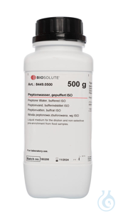 Peptonwasser. gepuffert ISO.  Pulver für  flüssiges Medium  zur Verdünnung...