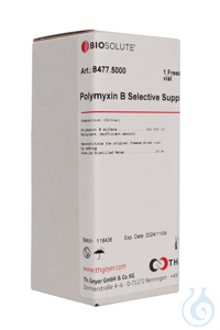 Polymyxin B Selektiv Supplement. passend zu  MYP Agar Basis (Art. 8710). Pro...