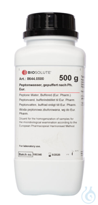 Peptonwasser. gepuffert Ph. Eur.  (Natriumchlorid-Pepton Lösung. gepuffert)...