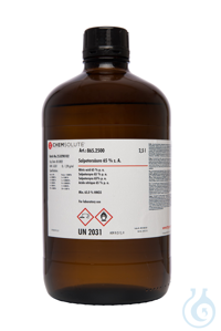 Salpetersäure z. A. (min. 65.0 %)  VE=2.5 l Salpetersäure z. A. (min. 65.0 %)...