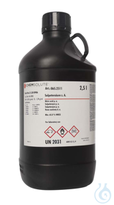 Salpetersäure z. A. (min. 65.0 %)  VE=2.5 l Salpetersäure z. A. (min. 65.0 %)...