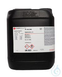 Salpetersäure z. A. (min. 65.0 %)  VE=5 l Salpetersäure z. A. (min. 65.0 %)...