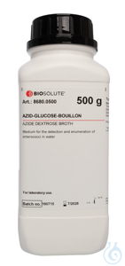 Azid-Glucose-Bouillon. Pulver. Medium für den Nachweis und die Zählung von...