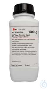 MYP Agar / Mannitol Eigelb Polymyxin Agar  (Basis). Pulver für festes...