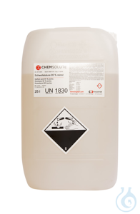 Schwefelsäure reinst. FCC (min. 95.0 %)  VE=25 l Schwefelsäure reinst. FCC...