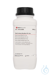 MacConkey Bouillon Ph. Eur. Flüssiges Medium zur Detektion und Zählung von...