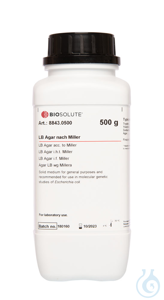 LB Agar nach Miller  Pulver für festes Medium  mit hohem Salzgehalt für...