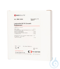 Legionella BCYE Wachstums-Supplement. Passend zu Legionella BCYE Agar (Basis)...