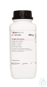 LB Agar nach Lennox  für allgemeine Zwecke und für  molekulargenetische...