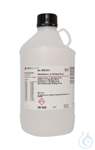 Schwefelsäure z. A.. ISO. Reag. Ph. Eur. (min.  95 %. geeignet zur...
