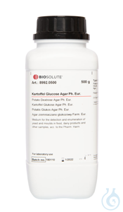 Kartoffel Glucose Agar Ph. Eur.. Pulver für  festes Medium zur  Detektion und...