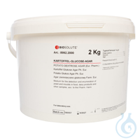 Kartoffel Glucose Agar Ph. Eur.. Pulver für  festes Medium zur  Detektion und...