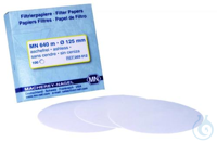 Rundfilter MN 640 m Durchmesser: 12.5 cm  VE=100 Stück Rundfilter MN 640 m...