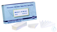 Faltenfilter MN 614 1/4 Durchmesser: 11 cm  VE=100 Stück Faltenfilter MN 614...