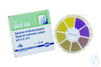 Spezial-Indikatorpapier pH 5.5-9.0 Testpapier - Nachfüllpackung à 3 Rollen -...
