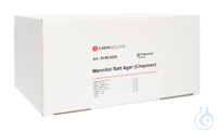 Mannit Kochsalz Agar (Chapman). Fertigplatten 90 mm. Selektivmedium zur...