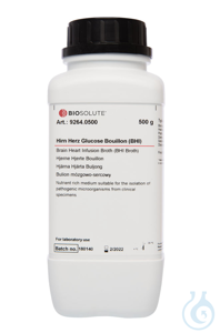 Hirn Herz Glucose Bouillon (BHI). Nährstoffreiches Medium zur Isolierung von...